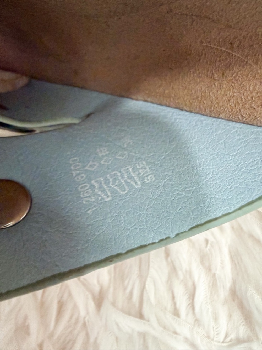 Esprit Annie Big Buckle Sandals Blue EU 36 US 6.5/7 - Picture 7 of 7